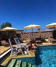 225 Ø Şemsiye (42 Serisi) - Jüt Kumaşlı